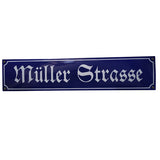 Emaille Straßenschild