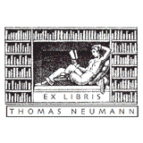 Ex Libris Stempel "Bücherregal"